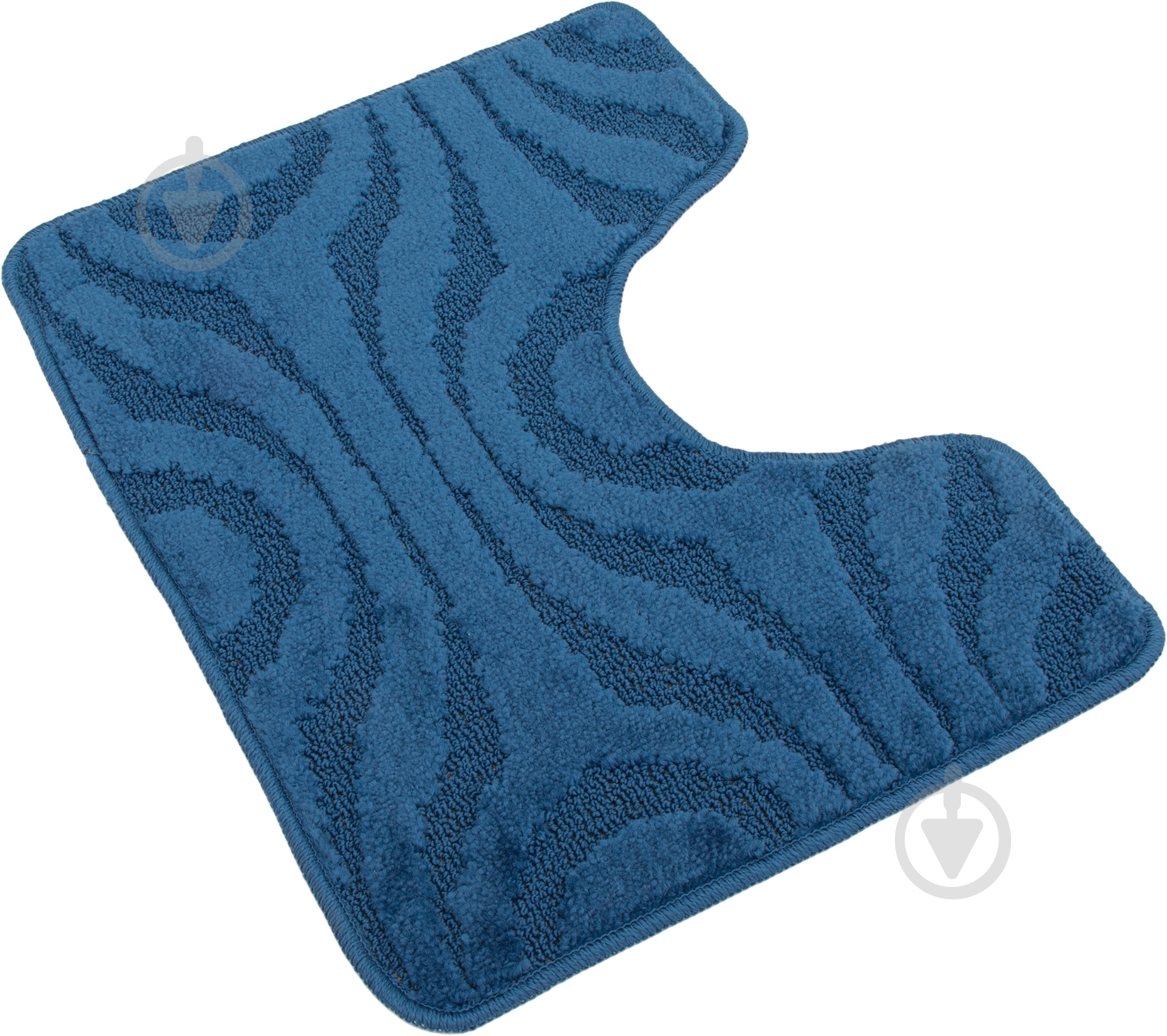 Набор ковриков Vonaldi Standart 55x85 см / 55x42,5 см синий - фото 3