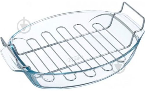 Форма для запекания Pyrex с решеткой 4 л Irresistible 412U000 - фото 1 Форма для запекания Pyrex с решеткой 4 л Irresistible 412U000 - фото 1