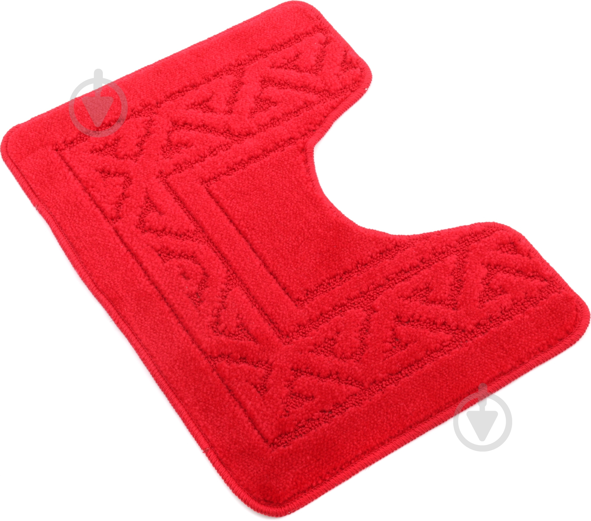 Набор ковриков Vonaldi Standart 55x85 см / 55x42,5 см красный - фото 3