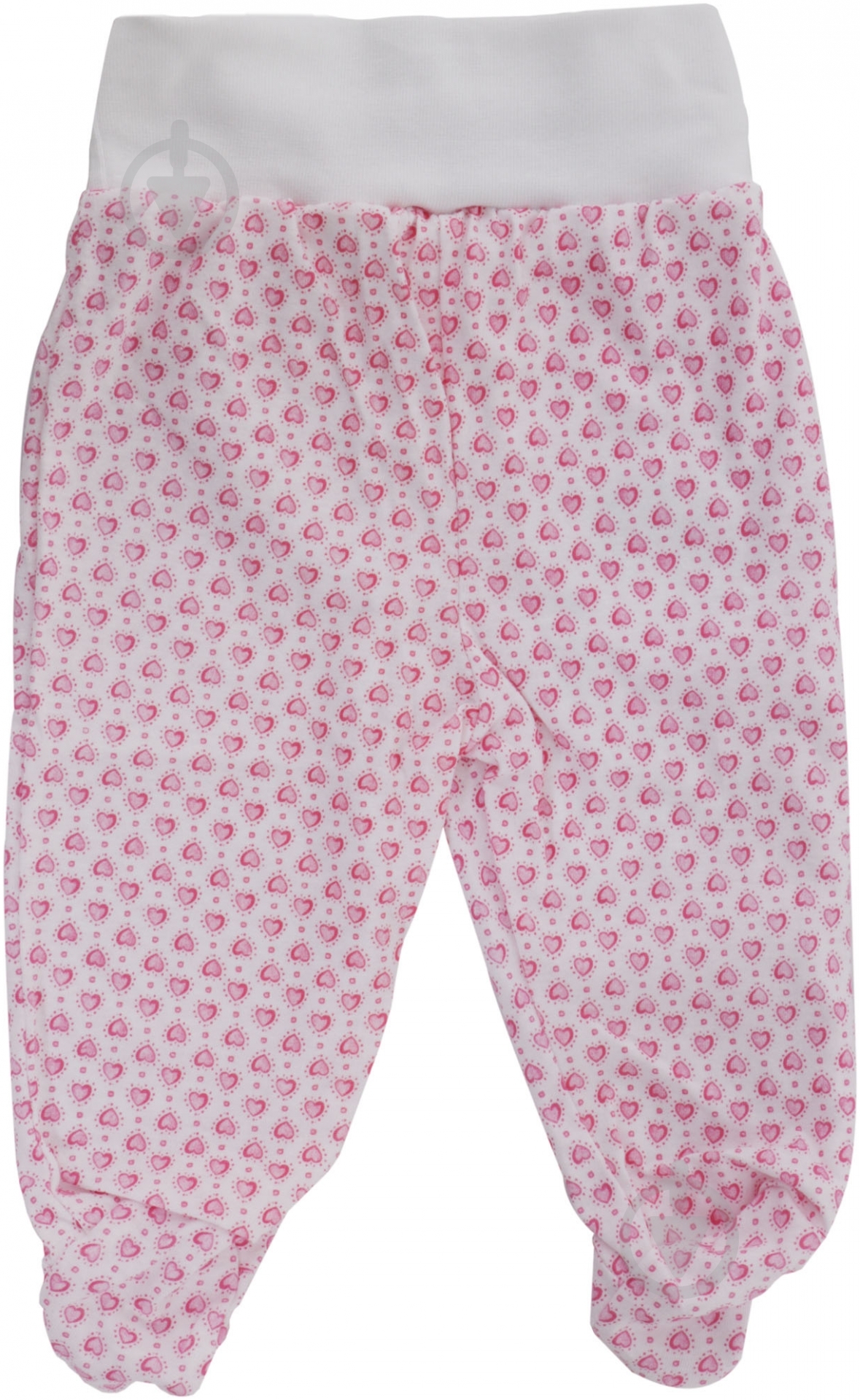 Ползунки Моя планета П 101 р.56 белый с рисунком - фото 1