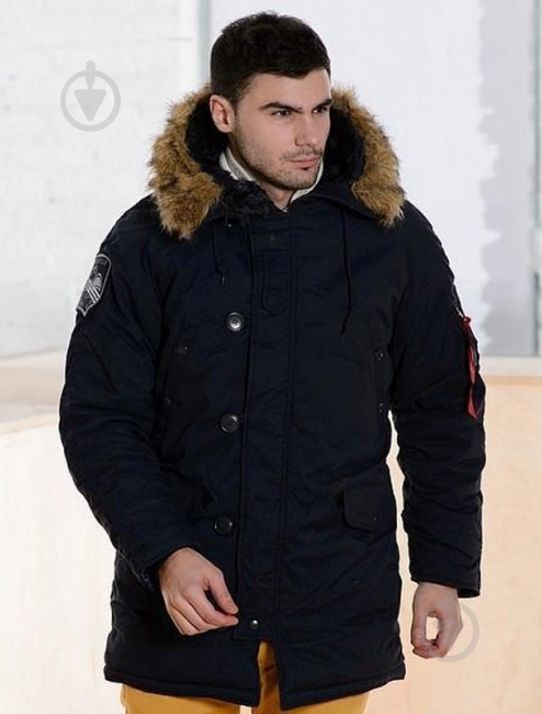 Куртка-парка мужская зимняя Alpha Industries Altitude AL-IND-AL-BL р.M black - фото 4