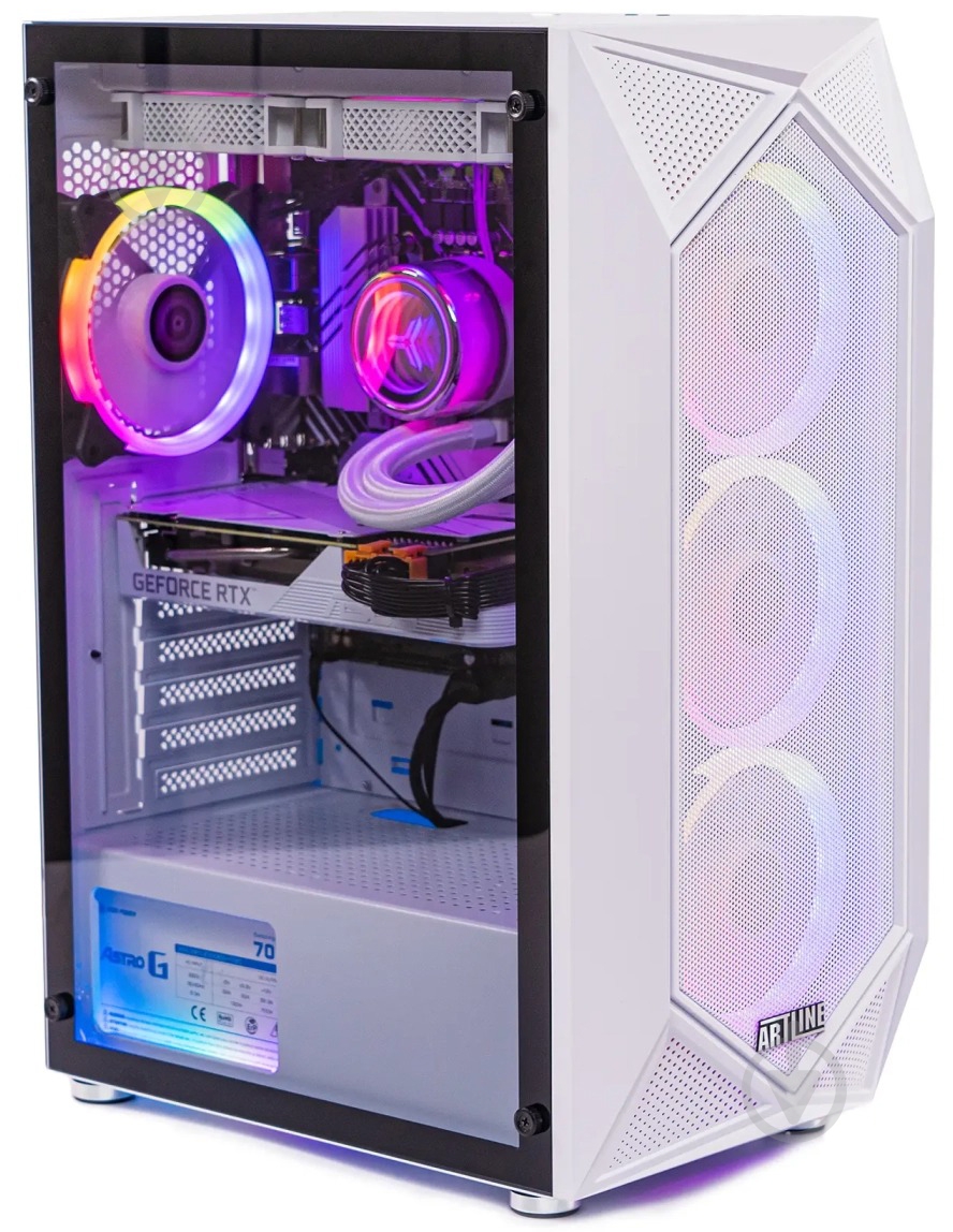 Комп'ютер Artline Gaming X67WHITE (X67Whitev44) white - фото 2