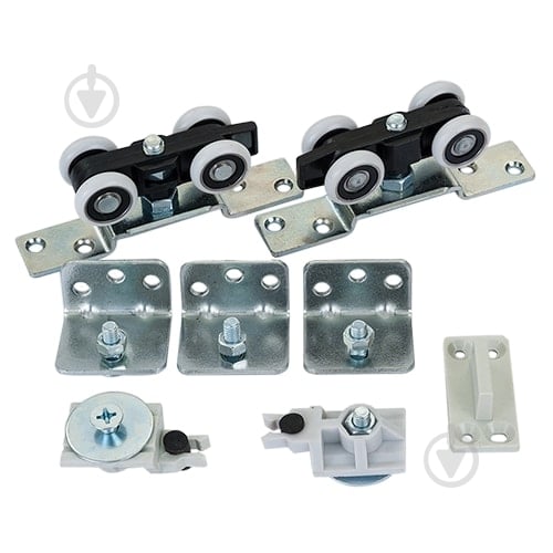 Комплект роликов Новация 94 для раздвижной системы 1,6 м 100 кг - фото 1