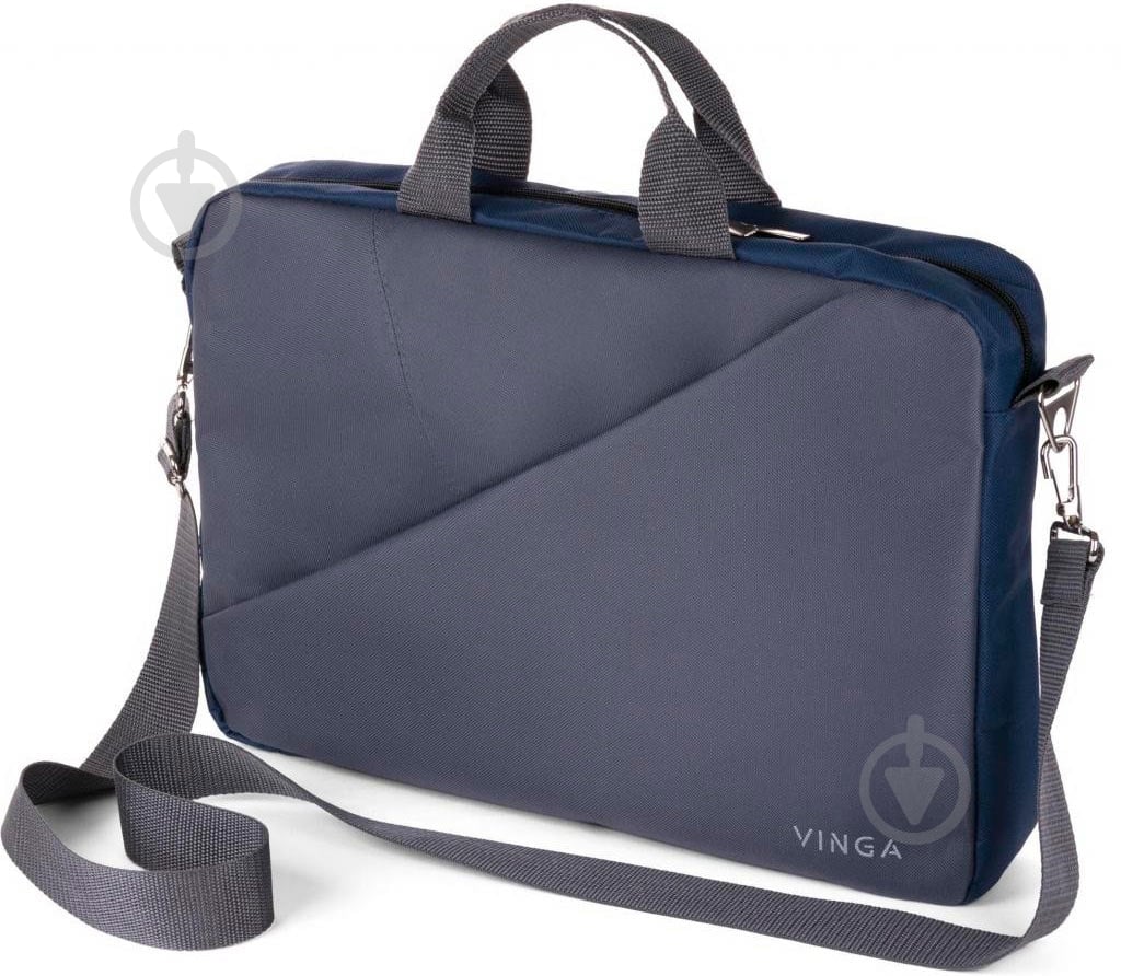 Сумка для ноутбука Vinga 15.6" grey (NB180GR) - фото 9 Сумка для ноутбука Vinga 15.6" grey (NB180GR) - фото 9
