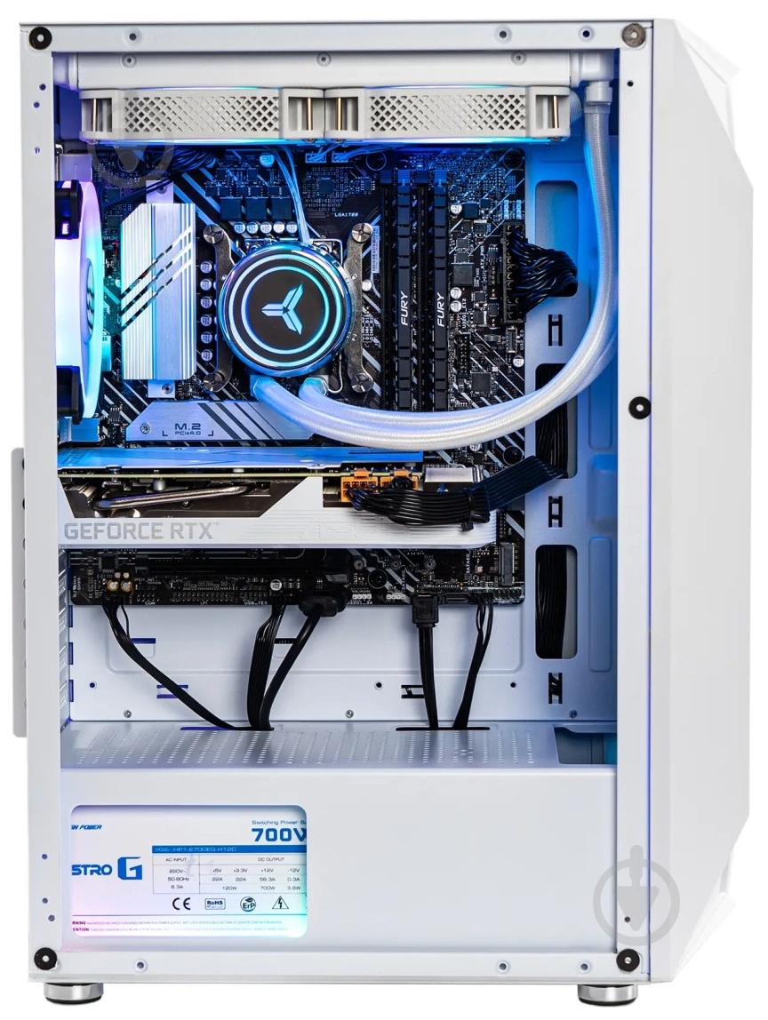 Компьютер Artline Gaming X67WHITE (X67Whitev43Win) white - фото 4 Компьютер Artline Gaming X67WHITE (X67Whitev43Win) white - фото 4