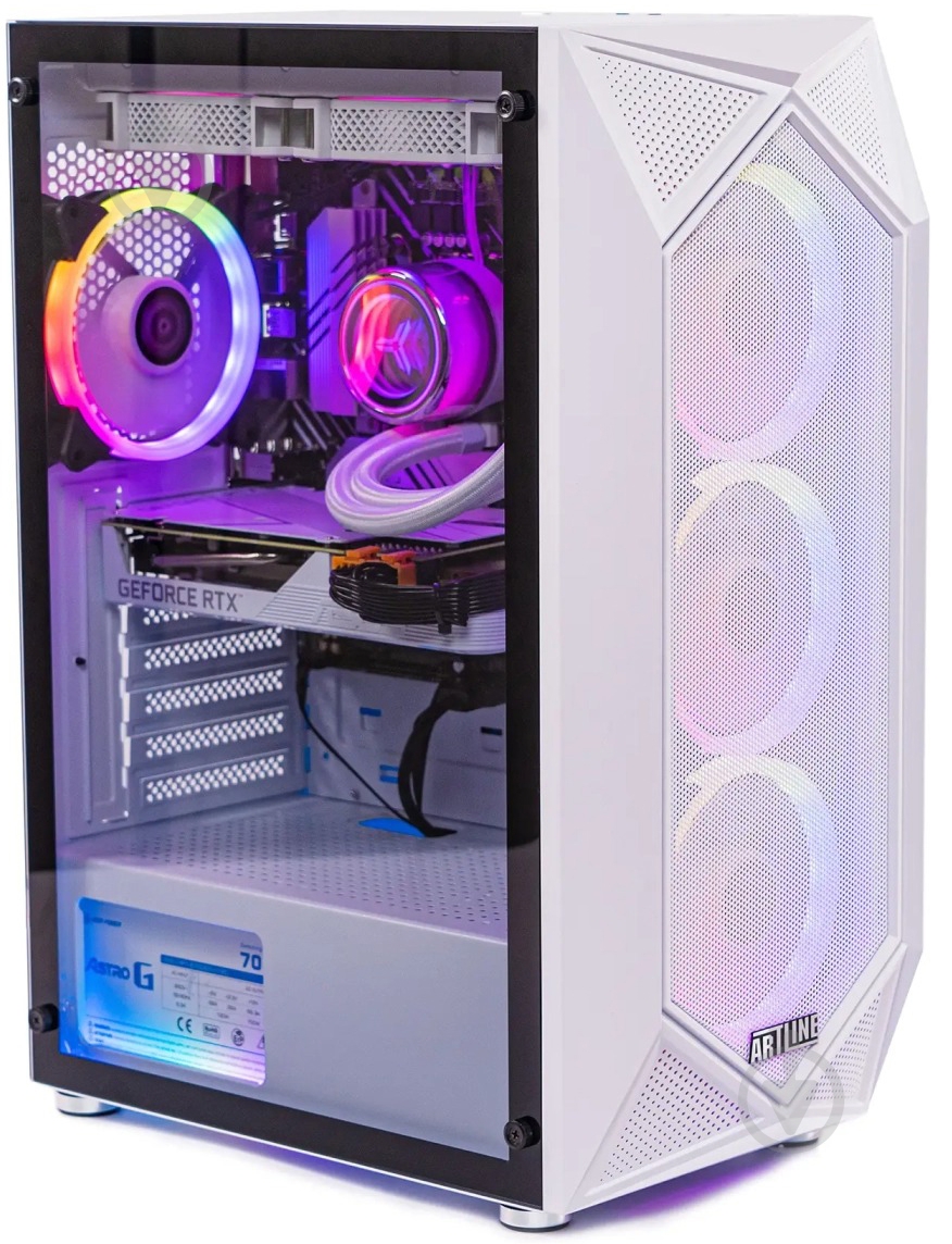 Компьютер Artline Gaming X67WHITE (X67Whitev44Win) white - фото 3