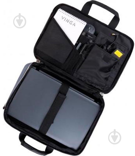 Сумка для ноутбука Vinga 15.6" grey (NB190AN) - фото 8