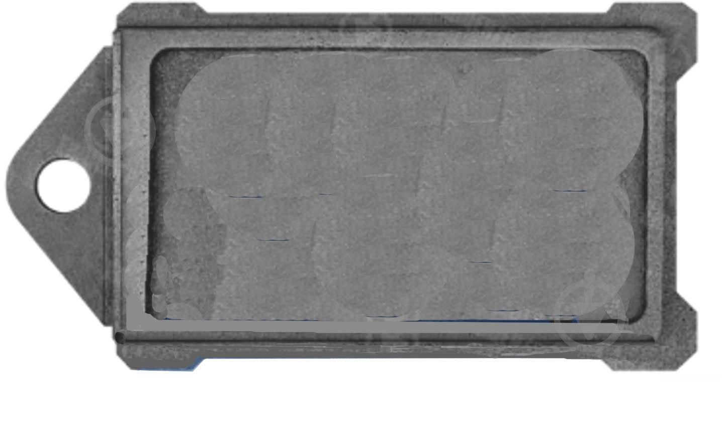 Шибер средний 370х170 мм чугун - фото 1 Шибер средний 370х170 мм чугун - фото 1