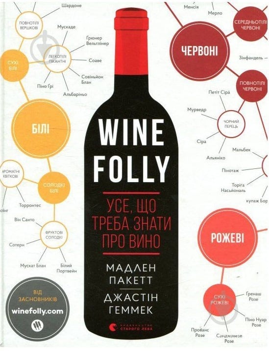 Книга Мадлен Пакетт «Wine Folly. Усе, що треба знати про вино» 978-617-679-530-8 - фото 1