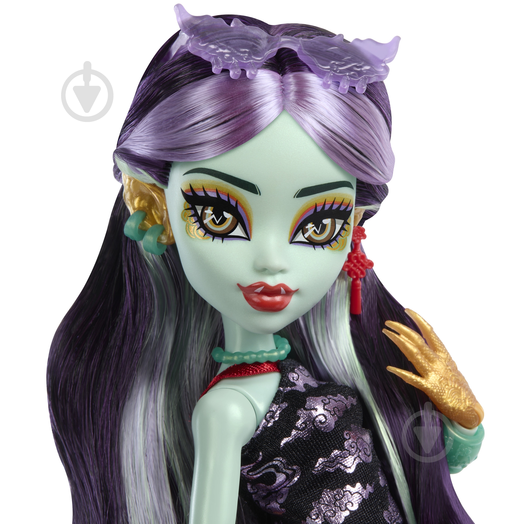 Кукла Monster High Джинафаер "Монстро-классика" HYV58 - фото 2 Кукла Monster High Джинафаер "Монстро-классика" HYV58 - фото 2