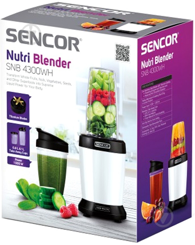 Блендер стационарный Sencor SNB 4300 WH - фото 4