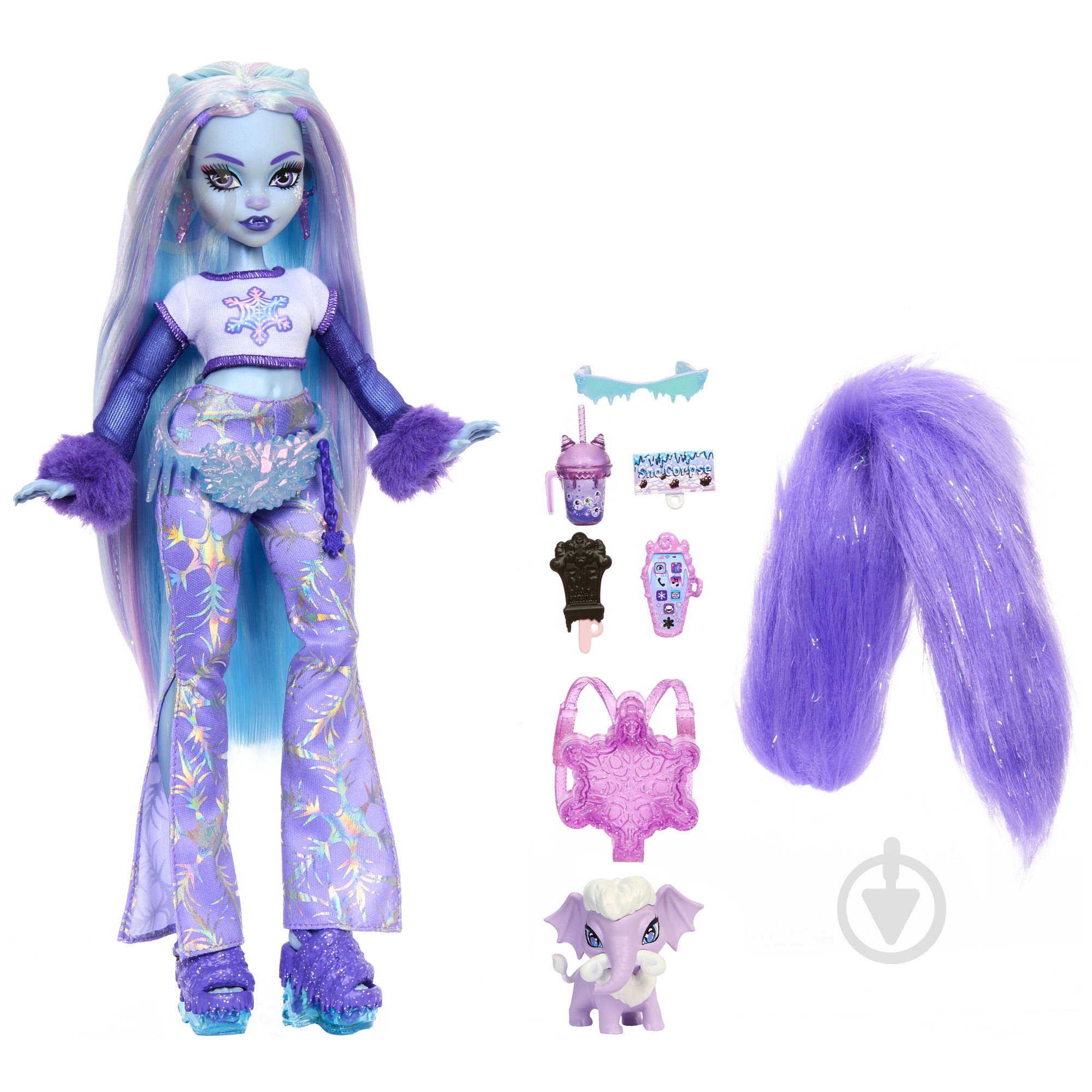 Кукла Monster High Эбби "Монстро-классика" HNF64 - фото 5 Кукла Monster High Эбби "Монстро-классика" HNF64 - фото 5