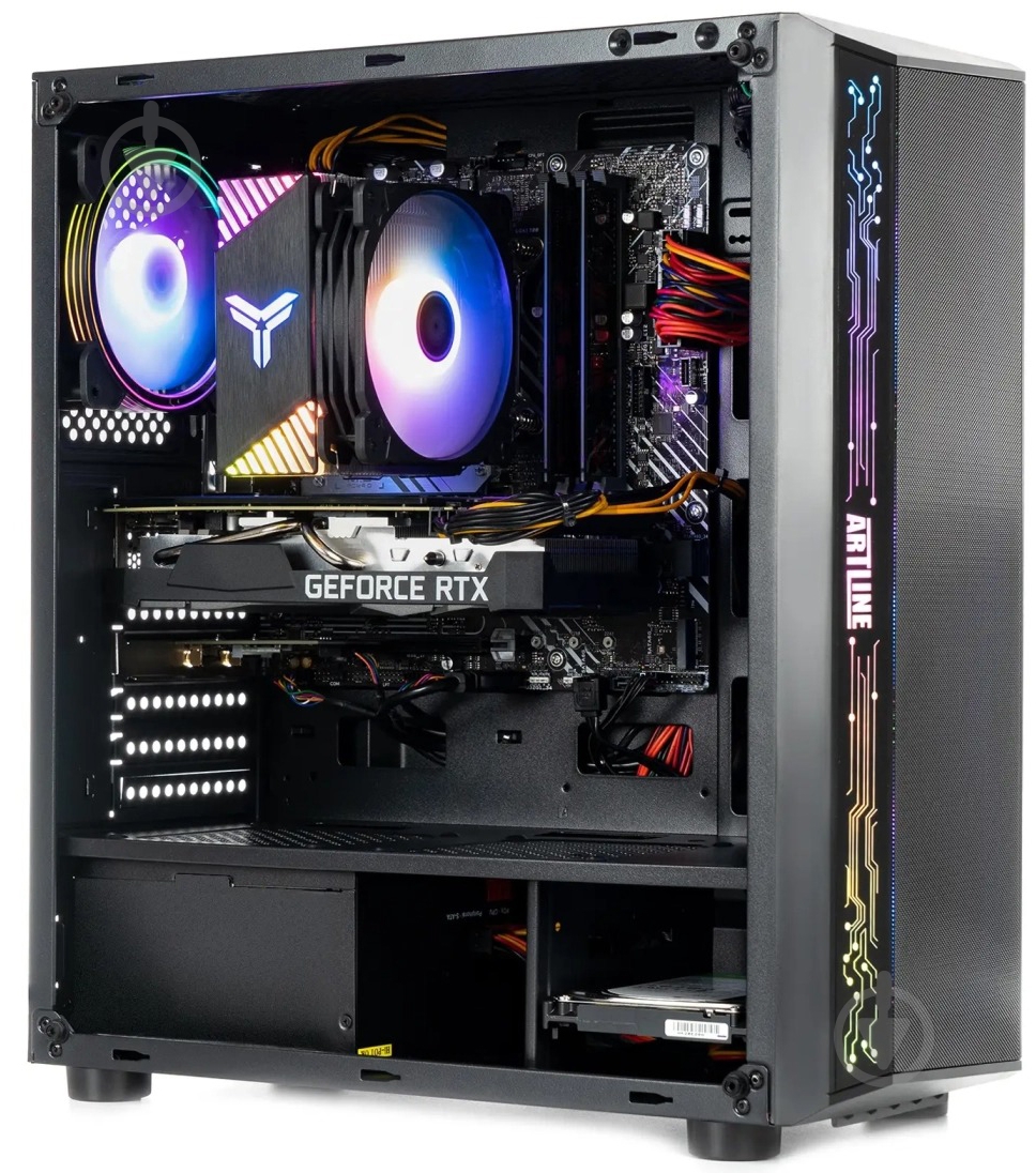 Компьютер Artline Gaming X55 (X55v51) black - фото 2