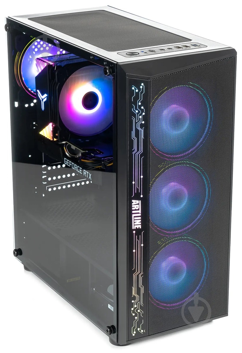 Компьютер Artline Gaming X55 (X55v51) black - фото 3