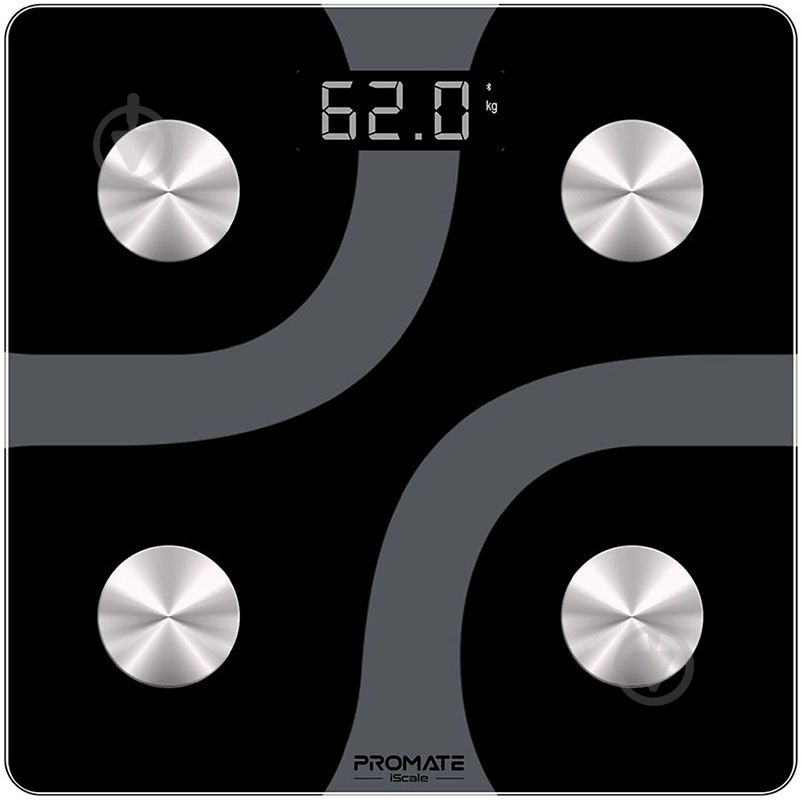 Смарт-весы Promate iScale Black - фото 1