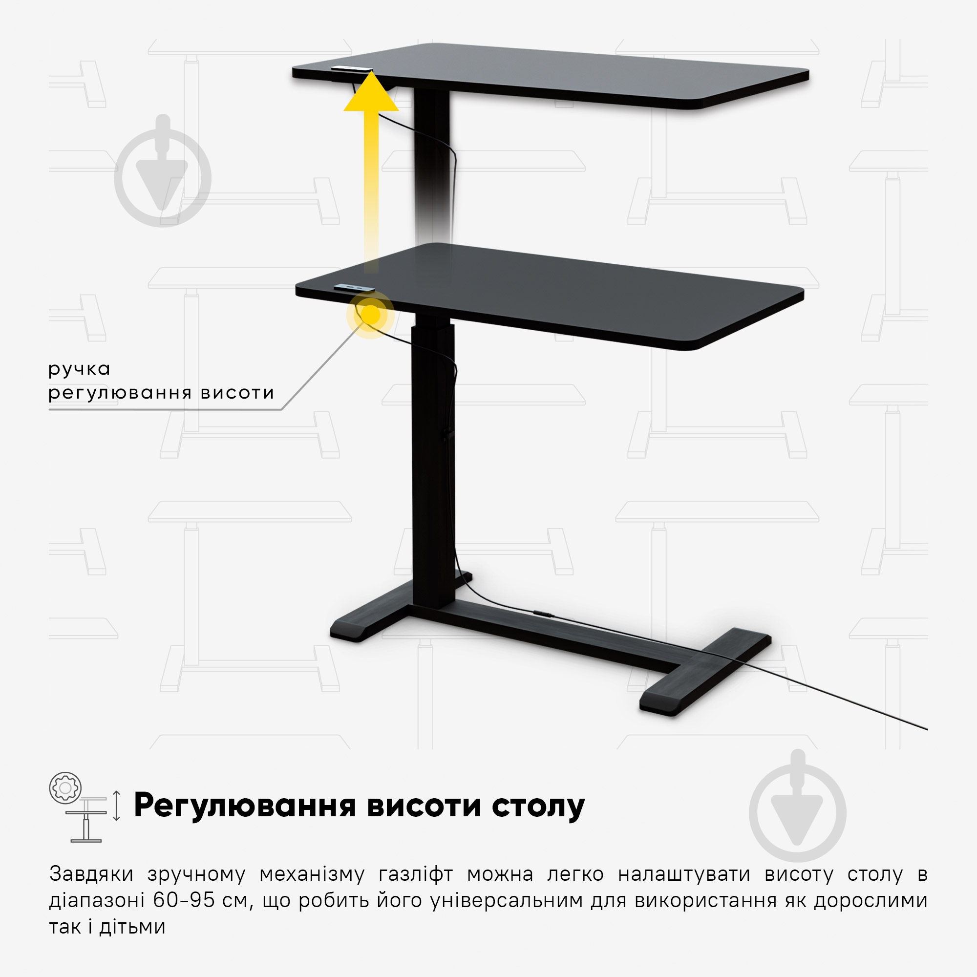 Столик для ноутбука Hommex Mobidesk USB Black - фото 5 Столик для ноутбука Hommex Mobidesk USB Black - фото 5