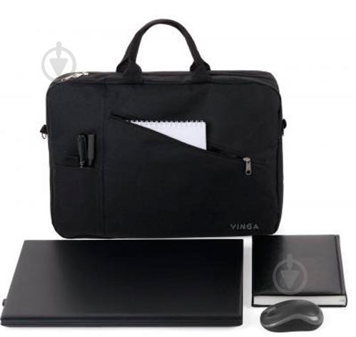 Сумка для ноутбука Vinga 17" black (NB320BK) - фото 11 Сумка для ноутбука Vinga 17" black (NB320BK) - фото 11