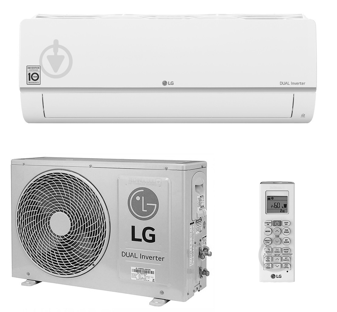 Кондиционер LG standart plus pc12sq - фото 1