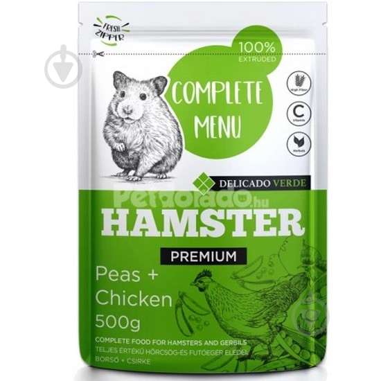 Корм Delicado Verde Complete menu - фото 1