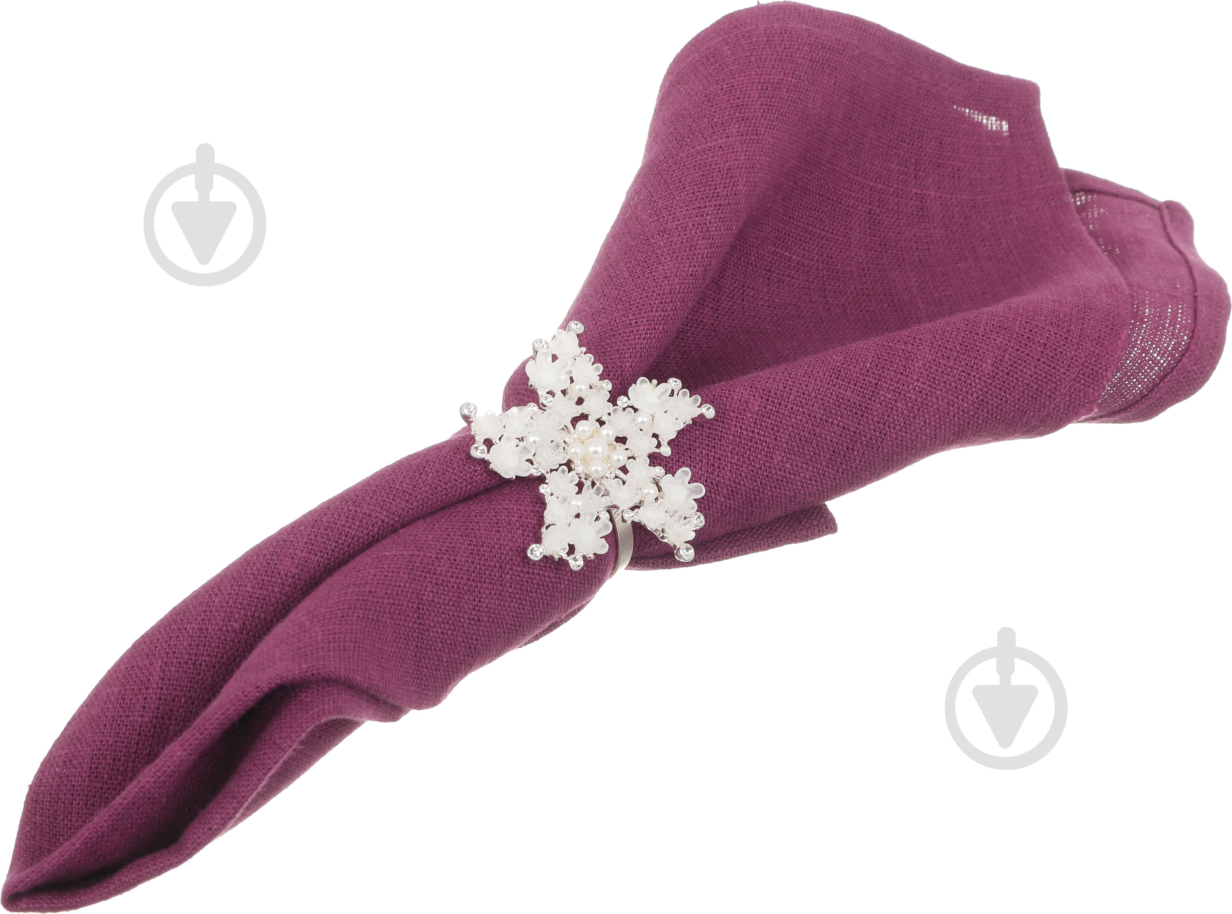 Кільце для серветок Fiora Diamond Flower YQU9193 - фото 4