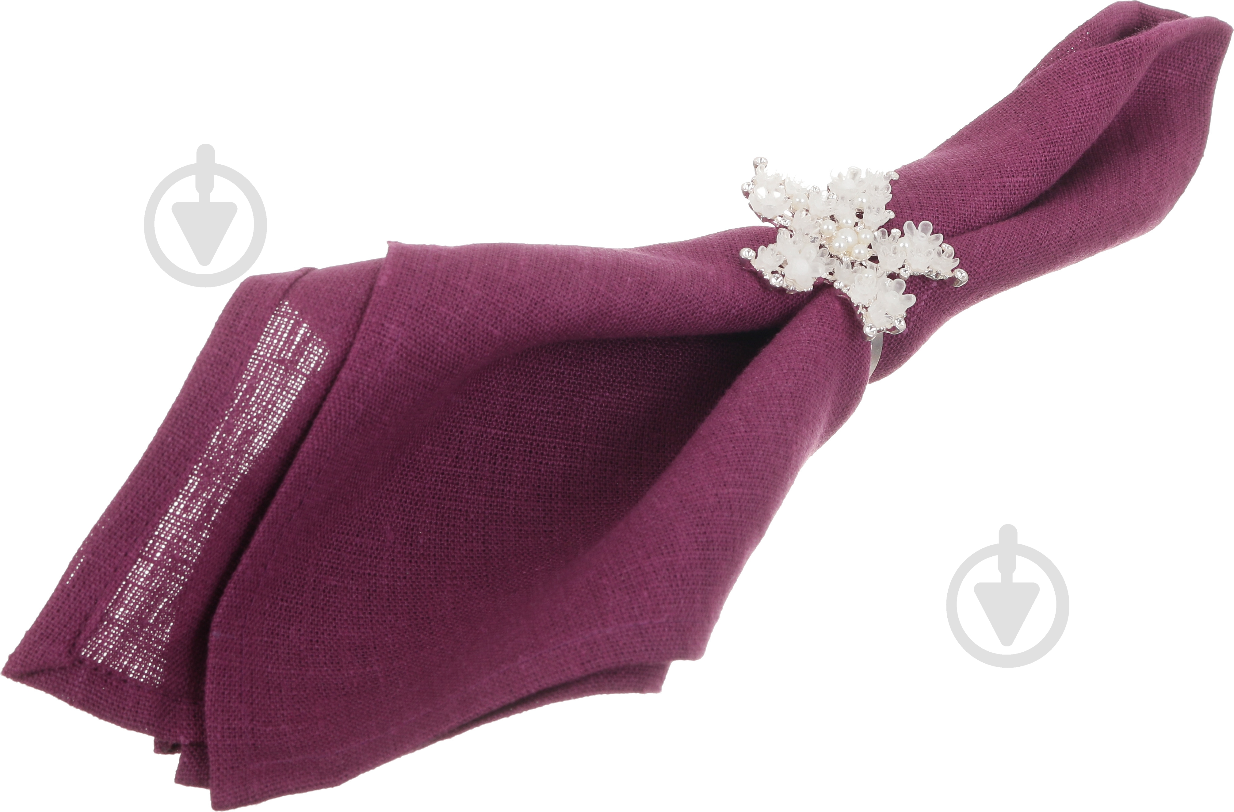 Кільце для серветок Fiora Diamond Flower YQU9193 - фото 5