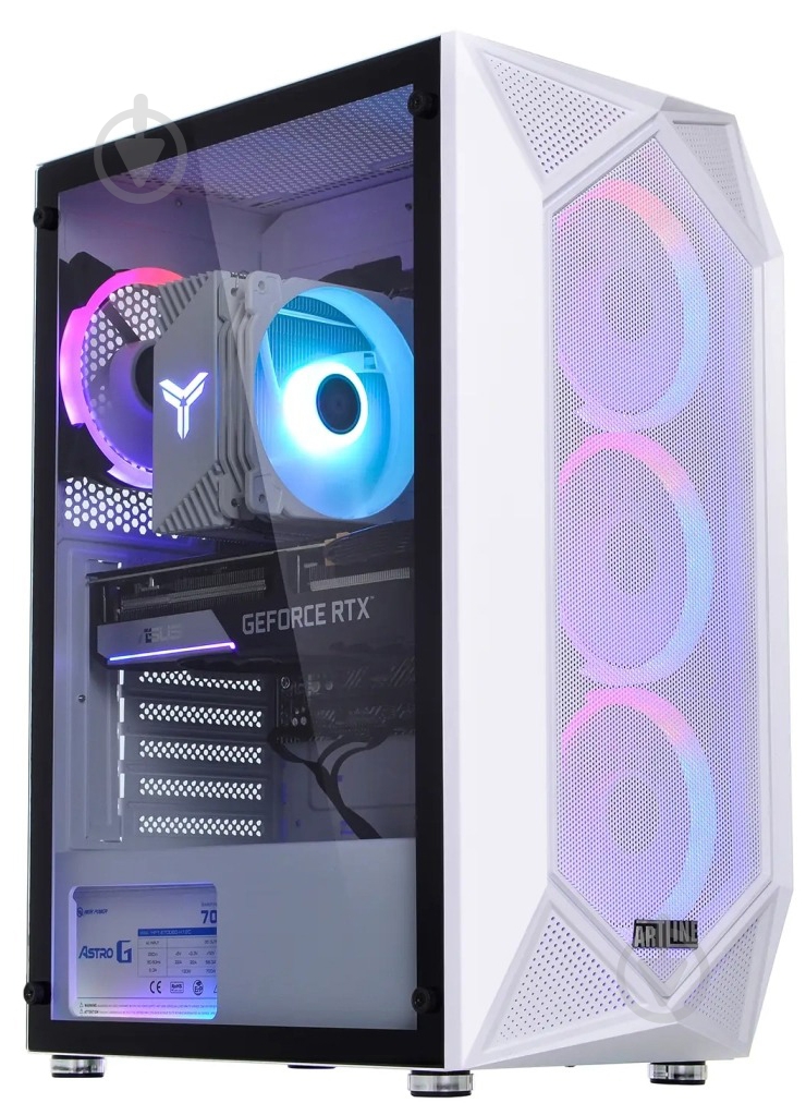 Комп'ютер Artline Gaming X55WHITE (X55WHITEv50) white - фото 2