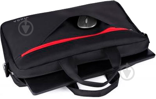 Сумка для ноутбука Vinga 15.6" black/red (NB250BR) - фото 6