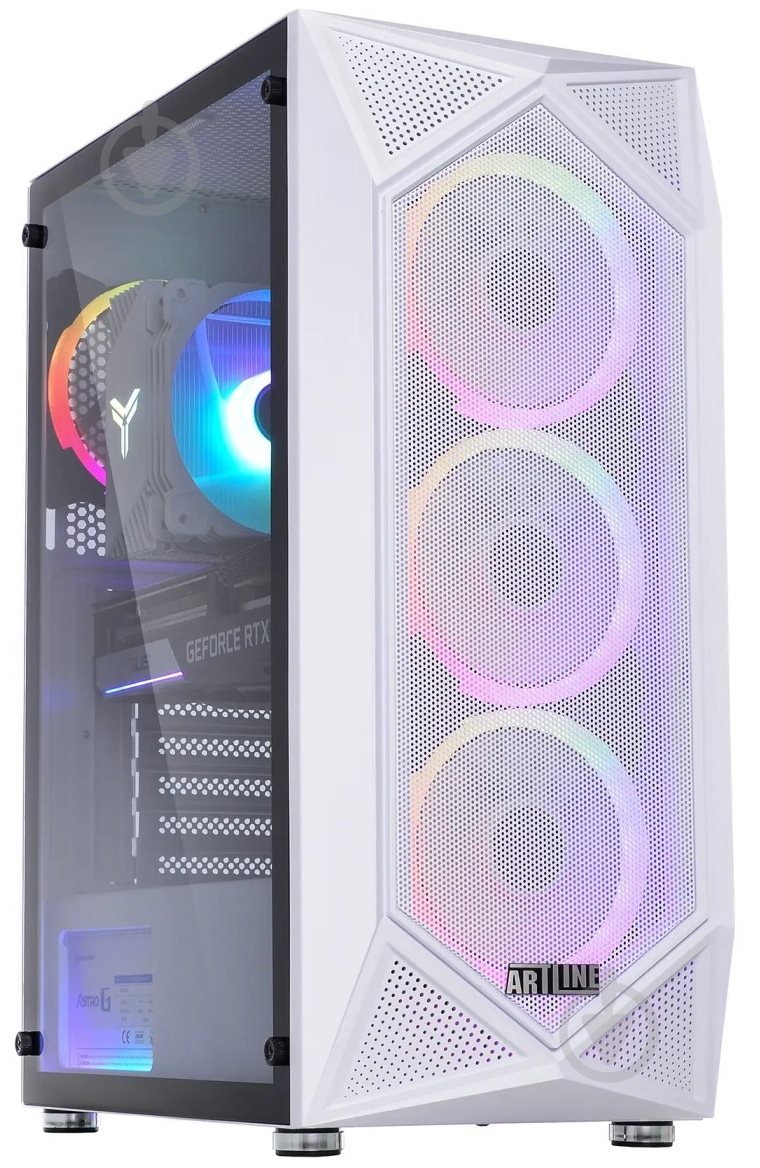 Компьютер Artline Gaming X55WHITE (X55WHITEv52) white - фото 2