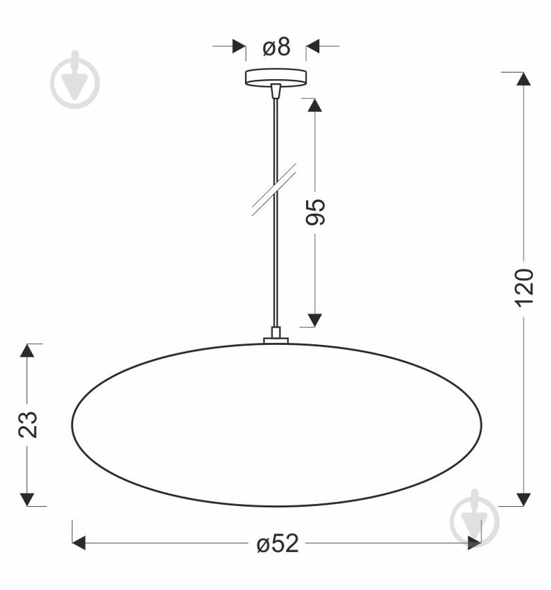 Люстра подвесная Candellux CAFEE 1x40 Вт E27 белый/черный 31-42002 - фото 5 Люстра подвесная Candellux CAFEE 1x40 Вт E27 белый/черный 31-42002 - фото 5