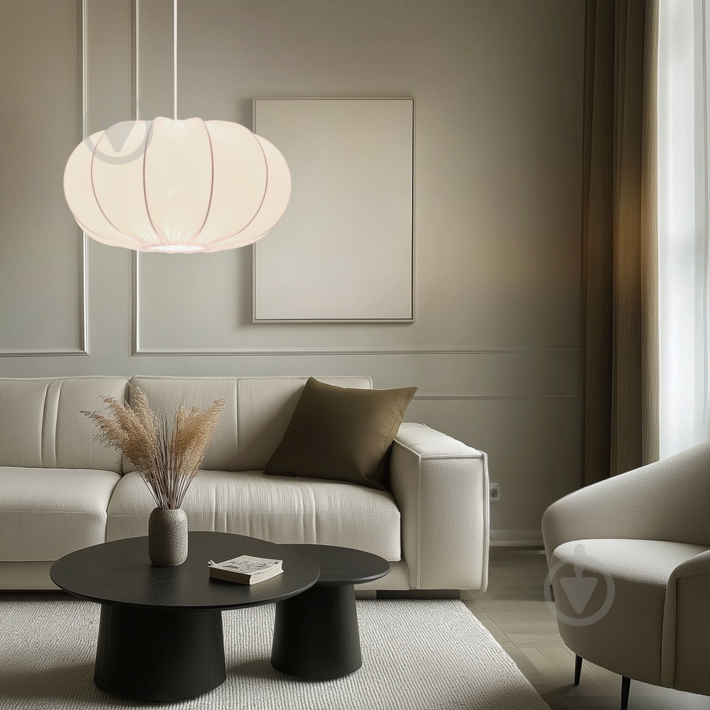 Люстра подвесная Candellux CAFEE 1x40 Вт E27 белый/черный 31-42002 - фото 9 Люстра подвесная Candellux CAFEE 1x40 Вт E27 белый/черный 31-42002 - фото 9
