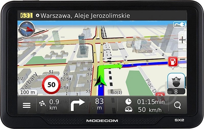 GPS-навигатор Modecom NAV-FREEWAYSX2-MF-EU Device FreeWAY SX2 MapFactor - фото 2 GPS-навигатор Modecom NAV-FREEWAYSX2-MF-EU Device FreeWAY SX2 MapFactor - фото 2