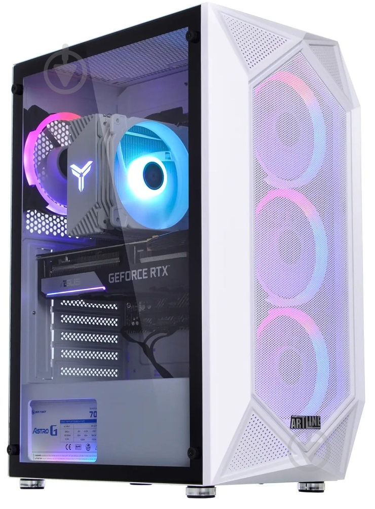 Компьютер Artline Gaming X55WHITE (X55WHITEv50Win) white - фото 4 Компьютер Artline Gaming X55WHITE (X55WHITEv50Win) white - фото 4
