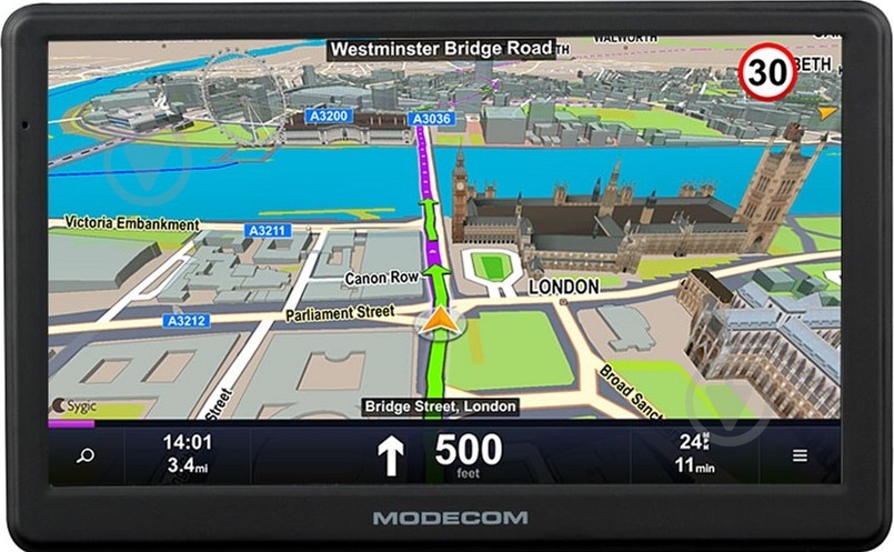 GPS-навигатор Modecom Device FreeWAY SX 7.1 MapFactor (NAV-FREEWAYSX71-MF-EU) - фото 1