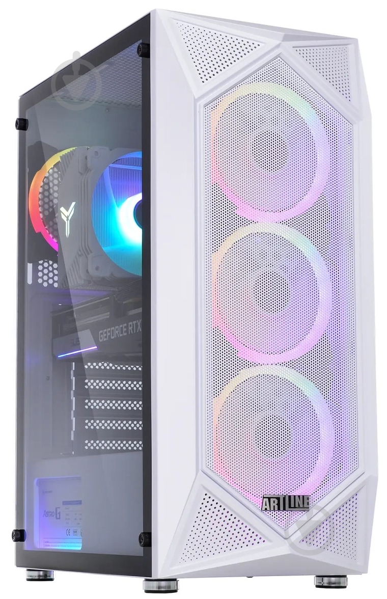 Компьютер Artline Gaming X55WHITE (X55WHITEv51Win) white - фото 2 Компьютер Artline Gaming X55WHITE (X55WHITEv51Win) white - фото 2