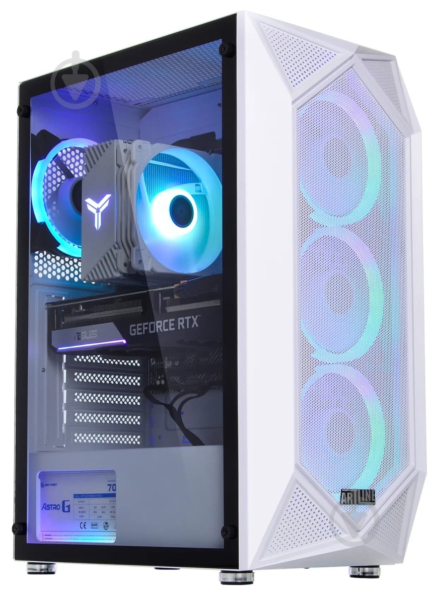 Компьютер Artline Gaming X55WHITE (X55WHITEv51Win) white - фото 4 Компьютер Artline Gaming X55WHITE (X55WHITEv51Win) white - фото 4