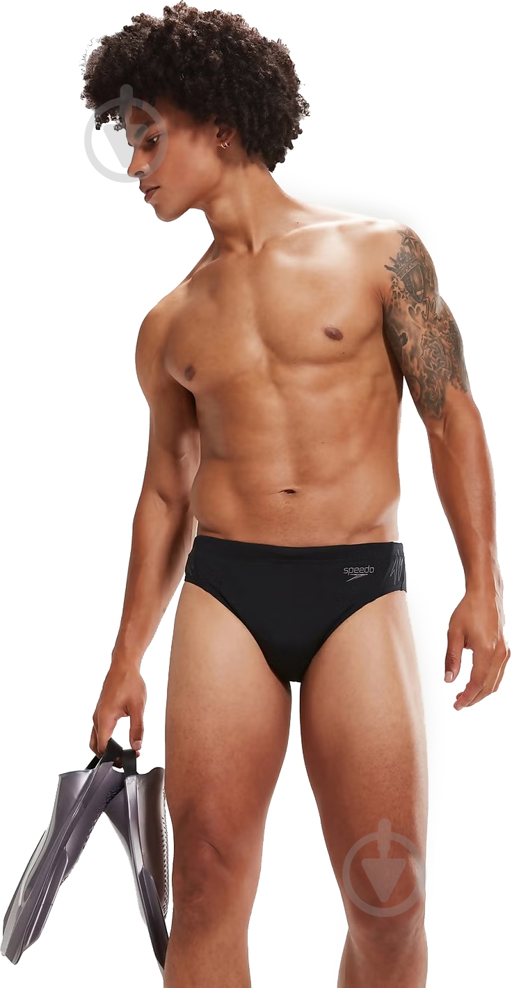 Плавки Speedo HYPERBOOM SPL 7CM BRF 8-00301715146 р.40 черный - фото 4