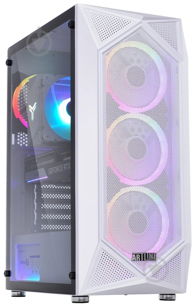 Комп'ютер Artline Gaming X55WHITE (X55WHITEv53Win) white - фото 2