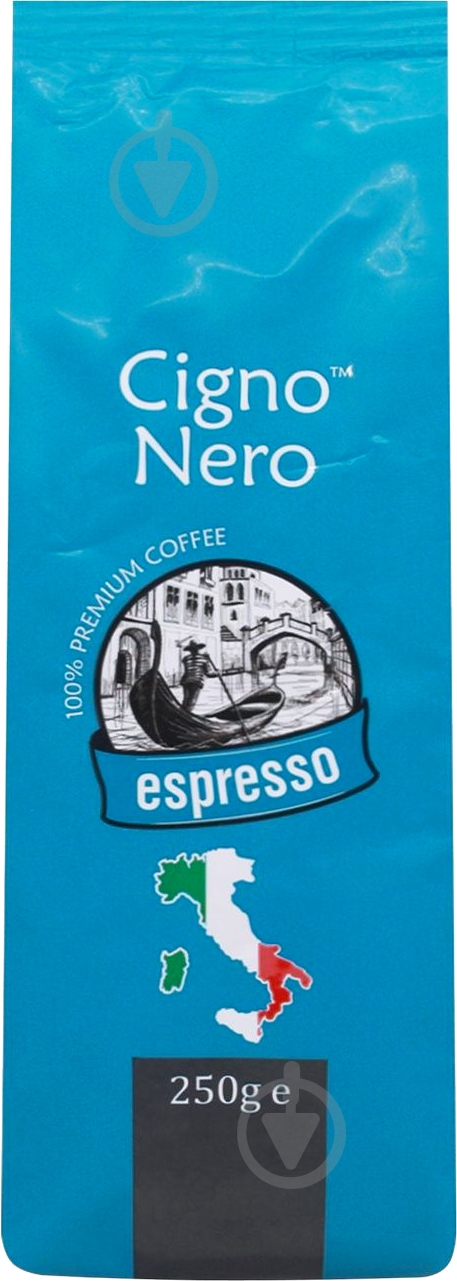 Кофе молотый Cigno Nero Espresso 250 г - фото 1 Кофе молотый Cigno Nero Espresso 250 г - фото 1