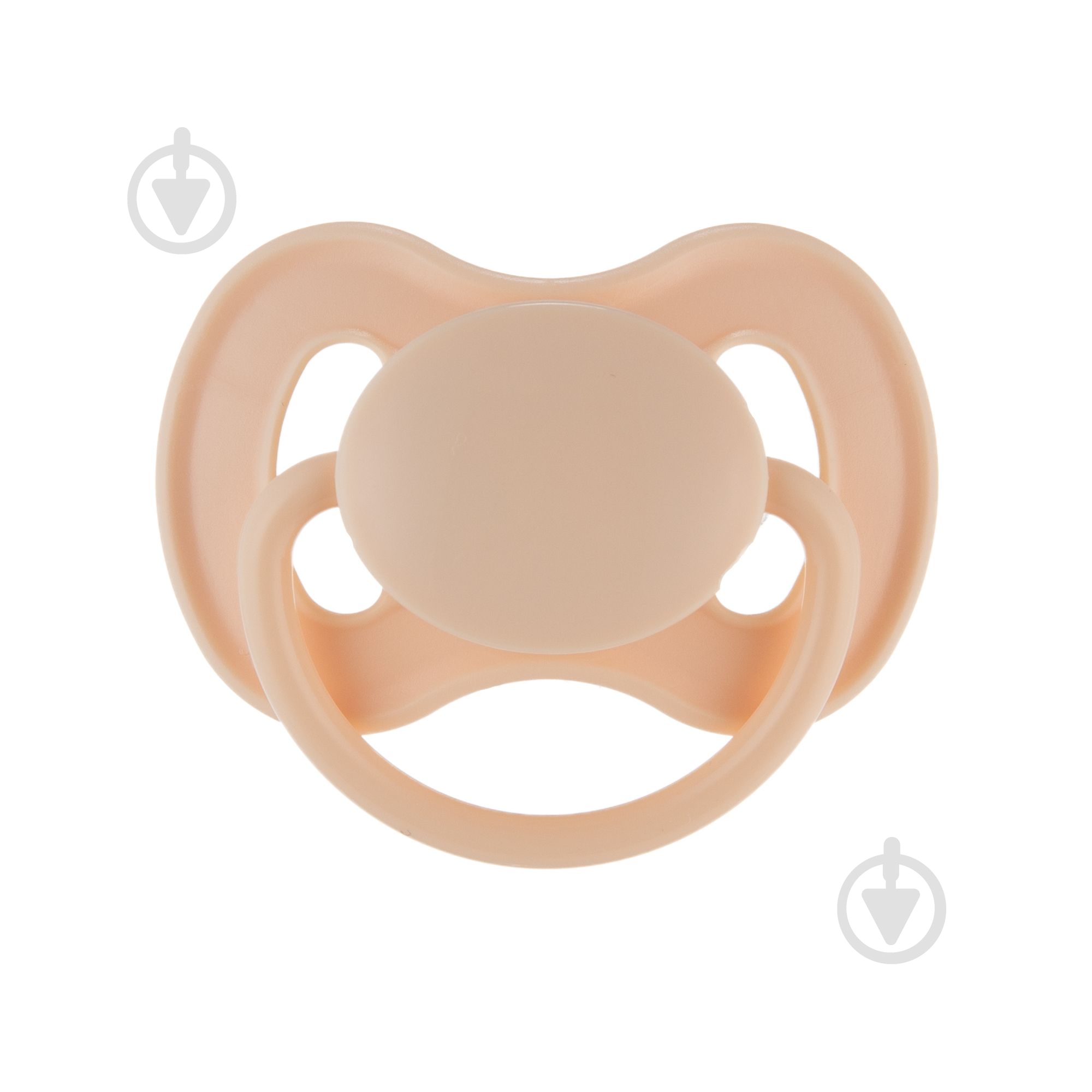 Пустышка круглая Canpol Babies 0-6 мес NUDE кремовая (23/223_cre) - фото 1