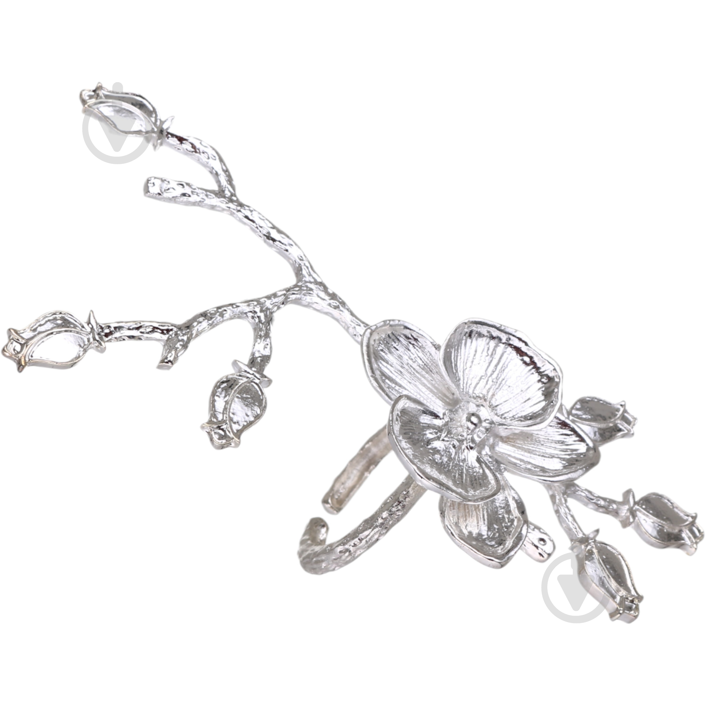 Кільце для серветок Fiora Silver Camomile YQU9136-2 - фото 1