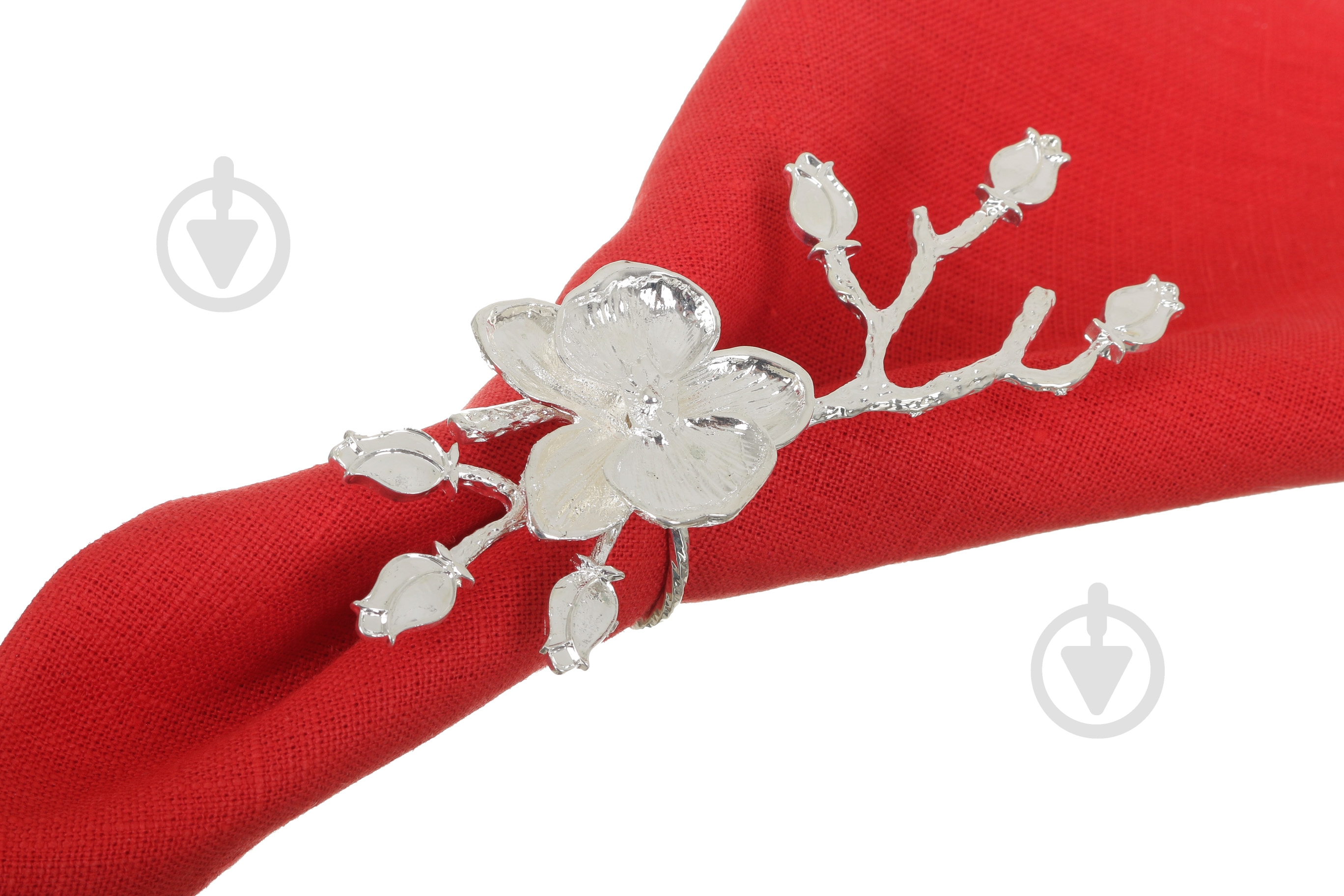 Кільце для серветок Fiora Silver Camomile YQU9136-2 - фото 6