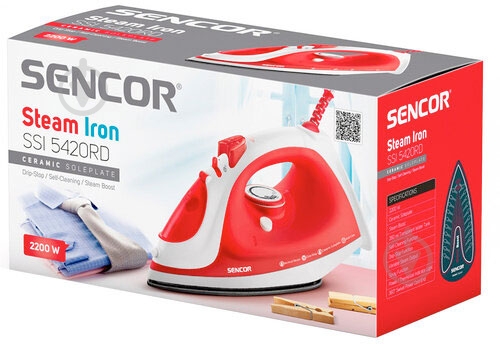 Утюг Sencor SSI5420RD 6316204 - фото 10 Утюг Sencor SSI5420RD 6316204 - фото 10