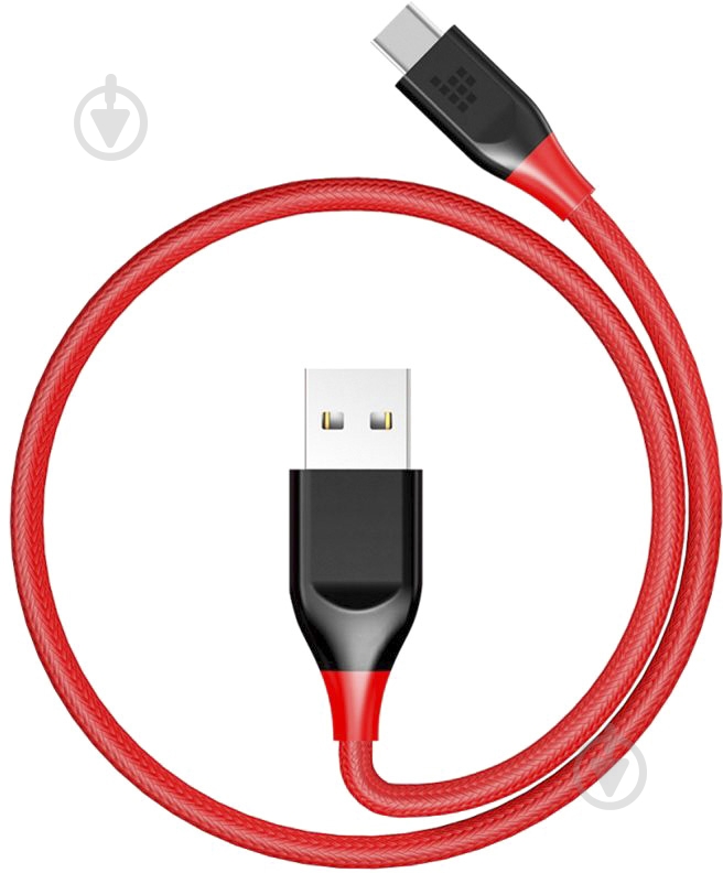 Кабель Tronsmart Type-C – USB 2.0 1 м красный (62832) ATC5 - фото 1 Кабель Tronsmart Type-C – USB 2.0 1 м красный (62832) ATC5 - фото 1