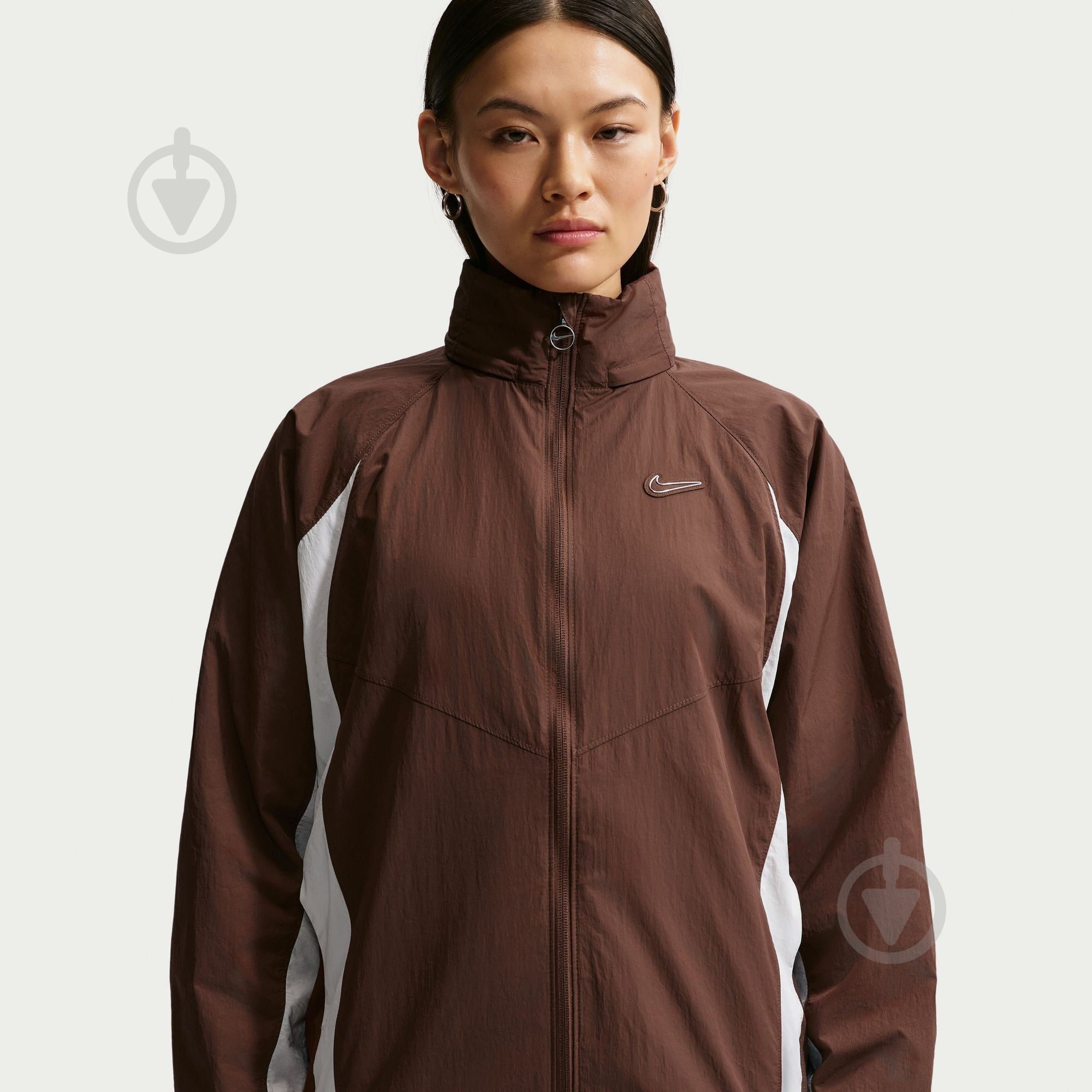 ᐉ Вітрівка жіноча Nike W NSW WVN JACKET GLS IO1300-216 р.L