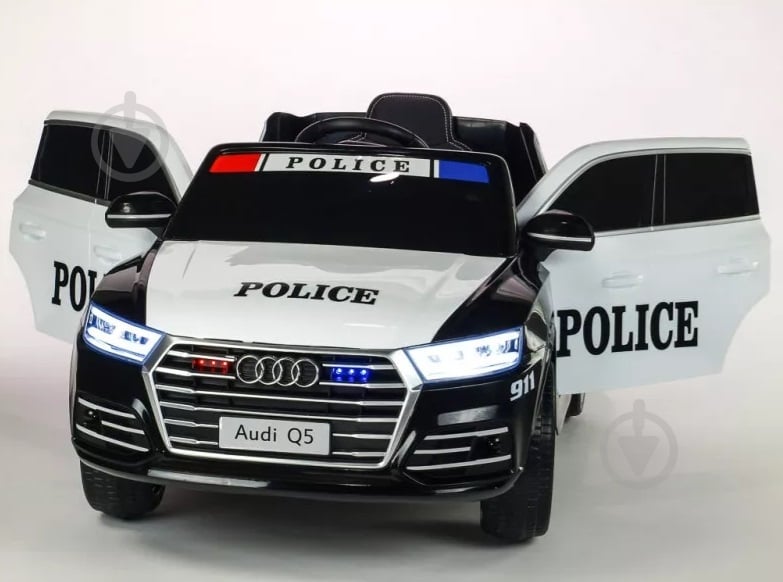 Електромобіль MaxxPro kids Audi Q5 поліцейський радіокерований 2.4G 8210220-2AR - фото 2