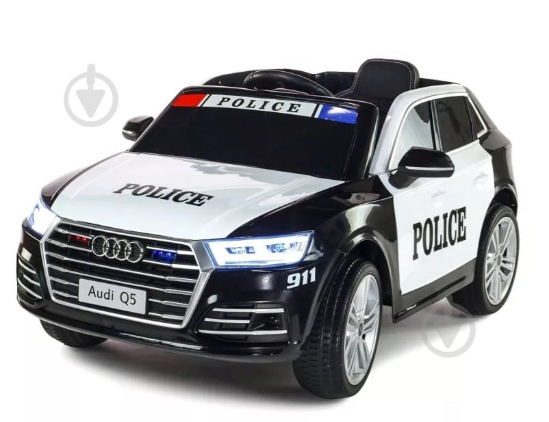 Електромобіль MaxxPro kids Audi Q5 поліцейський радіокерований 2.4G 8210220-2AR - фото 1