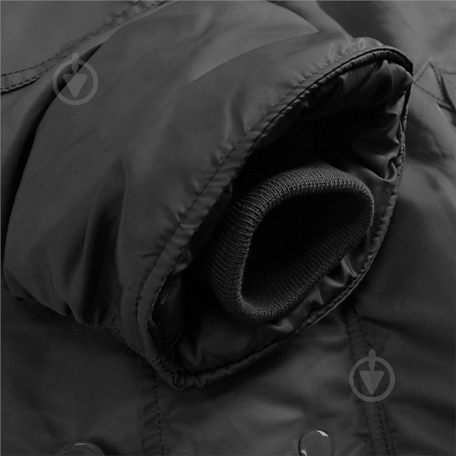 Куртка-парка мужская демисезонная Alpha Industries N-3B Parka р.M black - фото 4