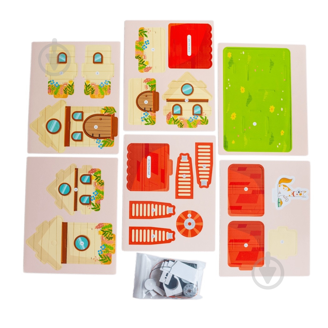 Конструктор Ranok Creative Дом на солнечных батареях 549302 - фото 5 Конструктор Ranok Creative Дом на солнечных батареях 549302 - фото 5