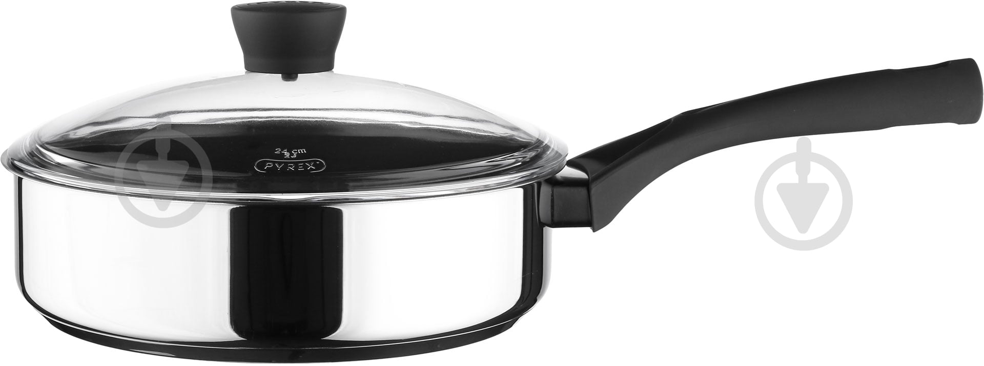 Сотейник с крышкой Expert Touch 24 см ET24ATX Pyrex - фото 1 Сотейник с крышкой Expert Touch 24 см ET24ATX Pyrex - фото 1