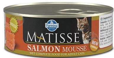 Консерва для котів Farmina Matisse Salmon Mousse з лососем 85 г - фото 1